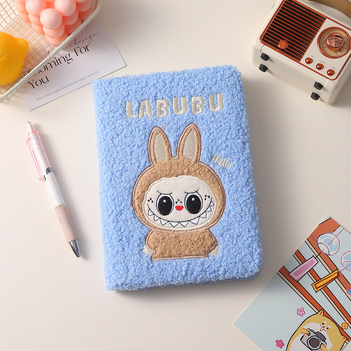 Wholesale New cartoon  plush notebook Creative cute children' s notepad student handbook