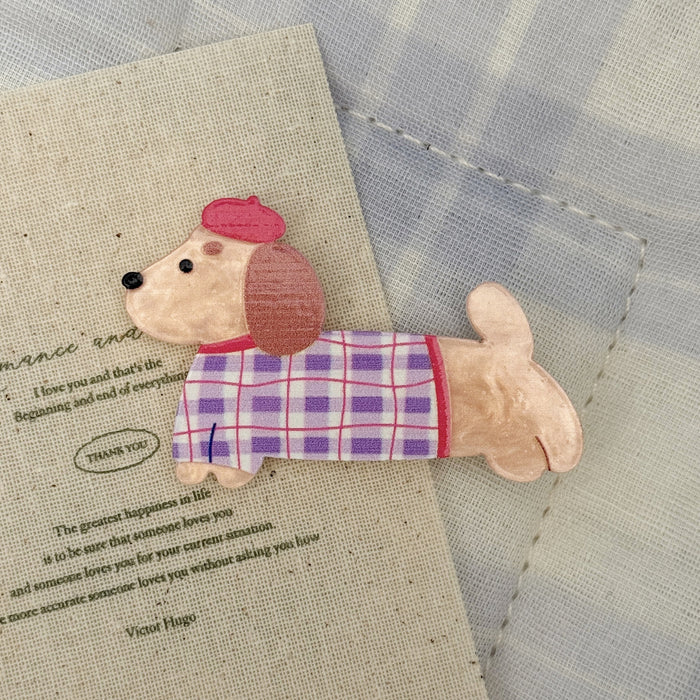 Wholesale Cute Cartoon Animal Puppy Hair Clips