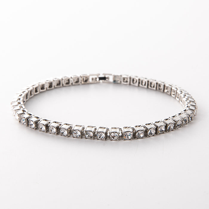 Wholesale Full Diamond Alloy Line Men's Bracelet JDC-BT-RenQing001