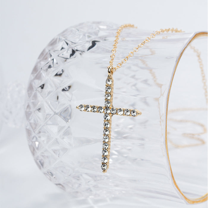 Wholesale Pendant Cross Necklace Women's Fashion New Fashion Pendant Accessories