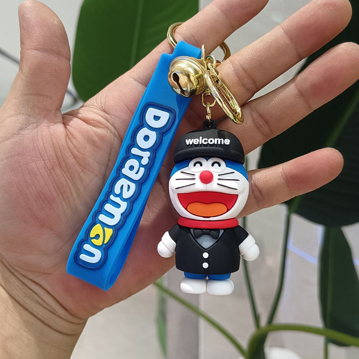 Wholesale Cartoon Silicone Anime Keychain JDC-KC-YiChang030