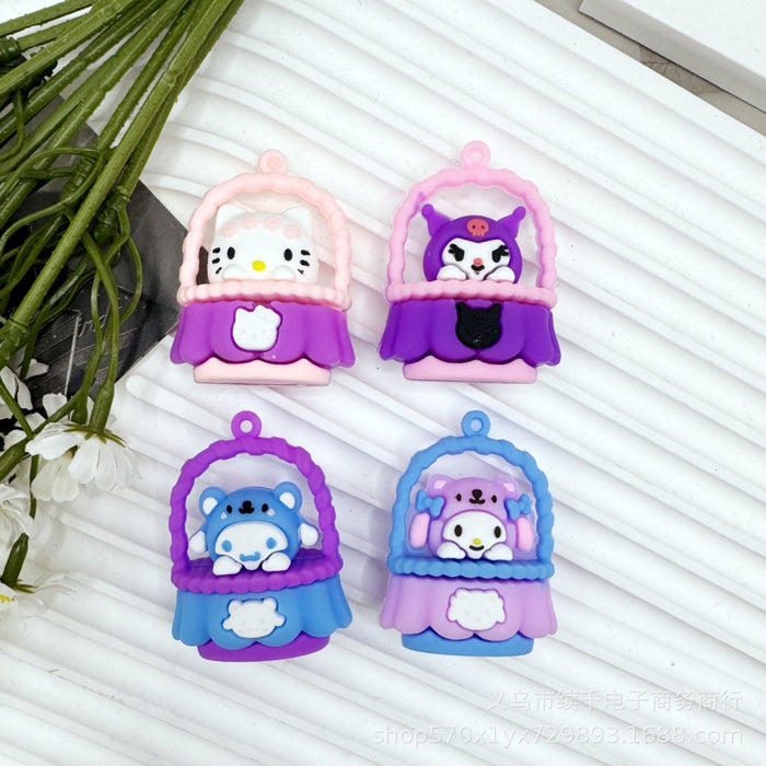 Wholesale Keychain Soft PVC Doll Bag Pendant Blind Box