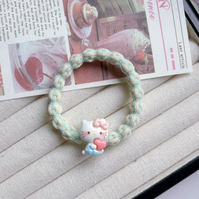 Wholesale Bow Kt Hair Band Hair Rope Couple Best Friend Gift Cartoon Hair Accessories