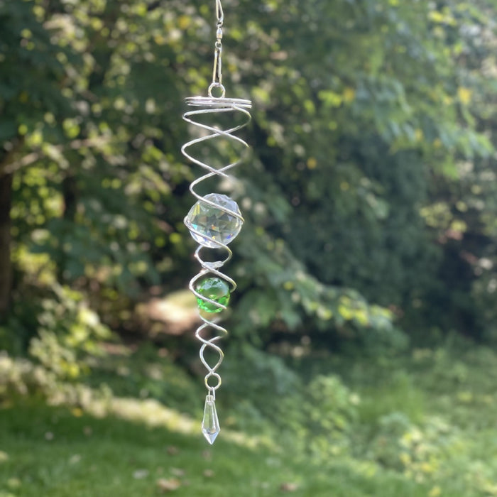 Wholesale Crystal Ball Rotating Wind Chimes Pendant
