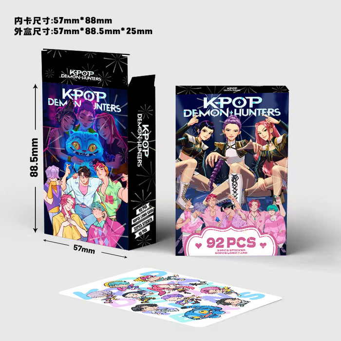 Wholesale 184pcs LOMO card double-sided small card photo card sticker