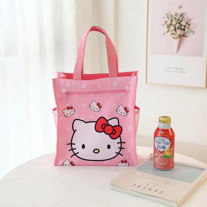 Wholesale Cartoon Multi-head Double-layer Tutoring Bag Art Bag JDC-SD-XBB005