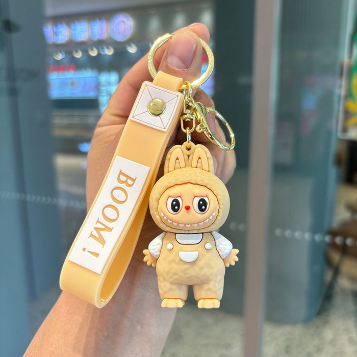Wholesale Cartoon Five Generation Cartoon fifth generation standing little sheep keychain pendant cute three-dimensional doll cross-border gift