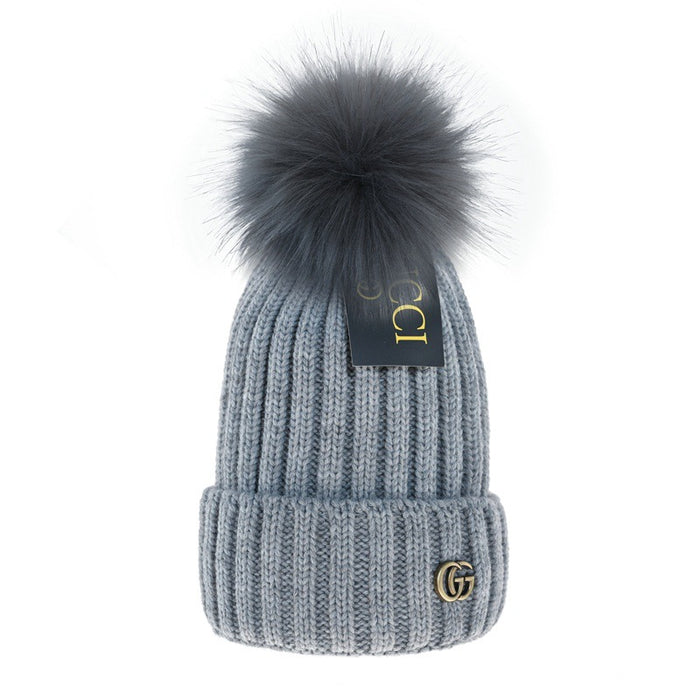 Wholesale Knitted Wool Ball Hat JDC-FH-DiS001