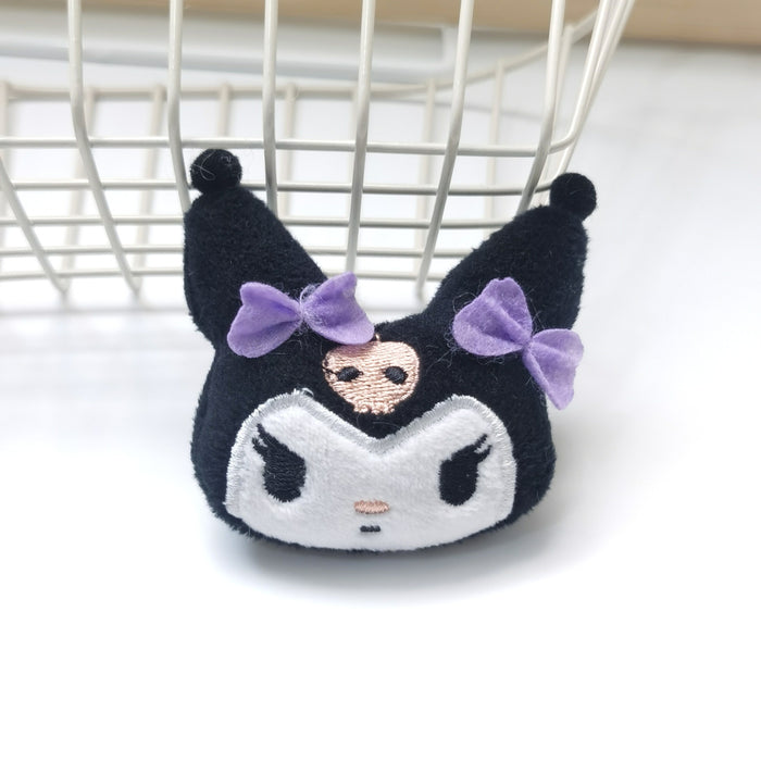 Wholesale Cute Stuffed Pendant Cat  Bag Pendant Keychain Cartoon Animal Brooch