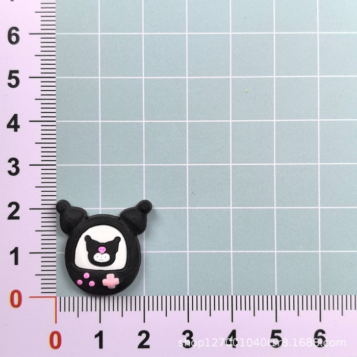 Wholesale DIY kit accessories PVC soft rubber phone case slippers shoe buckle decoration cup patch