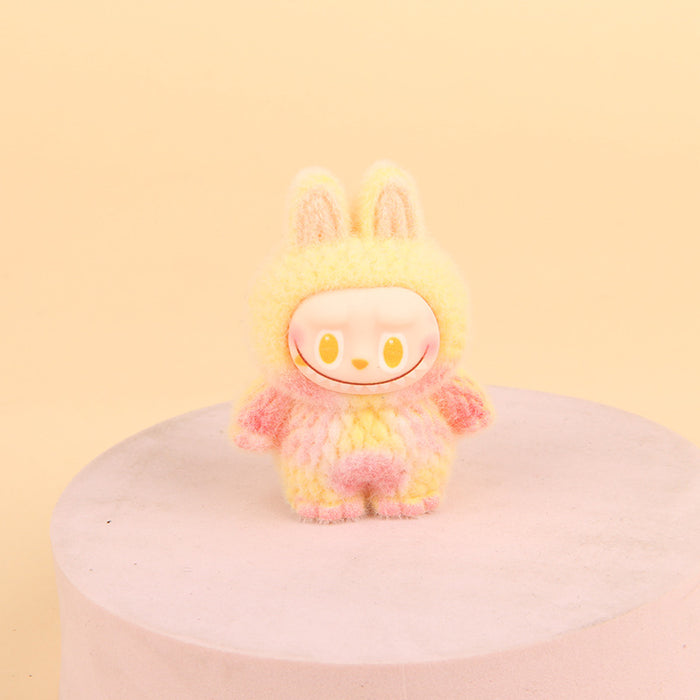 Wholesale Creative Resin Flocked Keychain