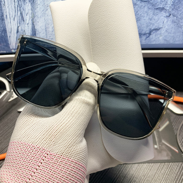 Wholesale Sunglasses Female Large Frame Black Sunglasses Sunglasses