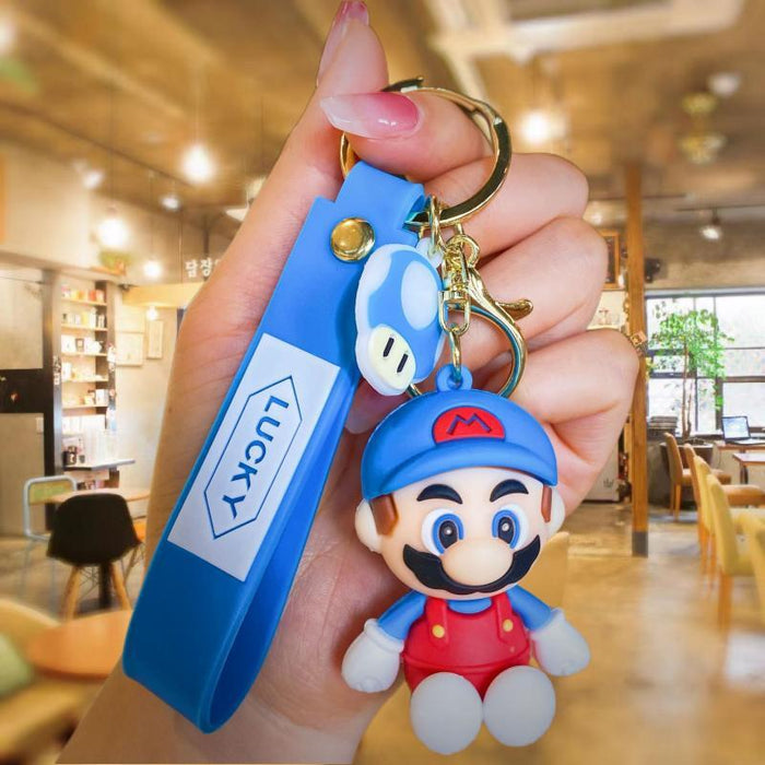 Wholesale Silicone Cartoon Doll Keychain JDC-KC-MingT222