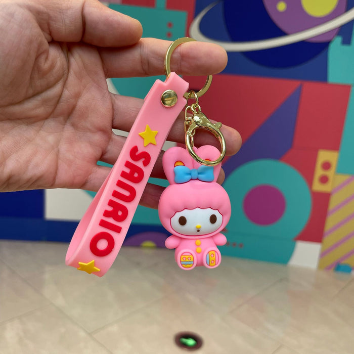Wholesale Doll keychain pendant cute cartoon car keychain