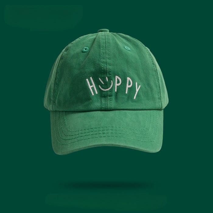 Wholesale Minimally embroidered soft top duckbill cap, versatile for couples, fashionable baseball cap