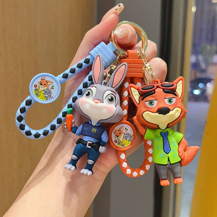 Wholesale Cartoon  Doll School Bag Pendant Car Key Chain
