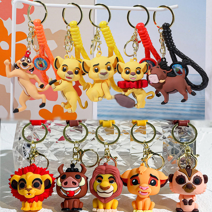 Wholesale Cartoon Anime Keychain Anime Cute Key Pendant Doll Bag Pendant Keychain