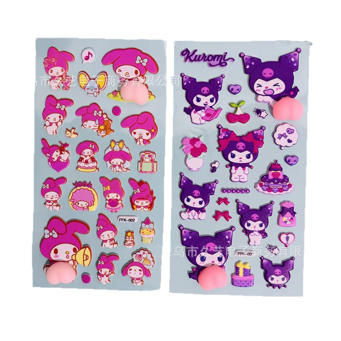 Wholesale Cute Butt Stickers 3D Stickers Journal Stickers