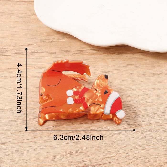 Wholesale Christmas ornaments cartoon animal claw clip