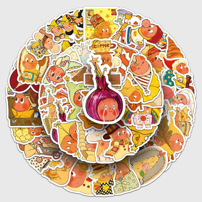 Wholesale 50pcs cartoon decorative waterproof stickers