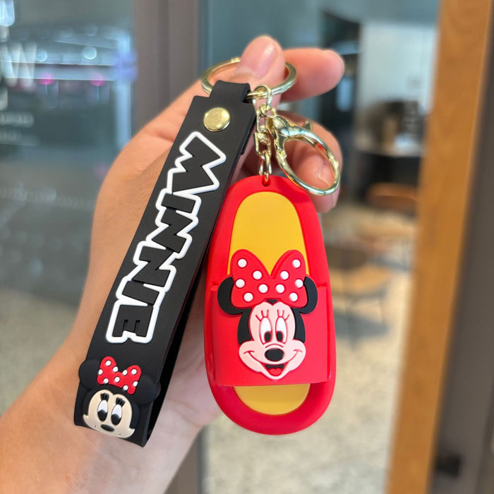 Wholesale Cartoon Silicone Anime Keychain JDC-KC-PengYu043