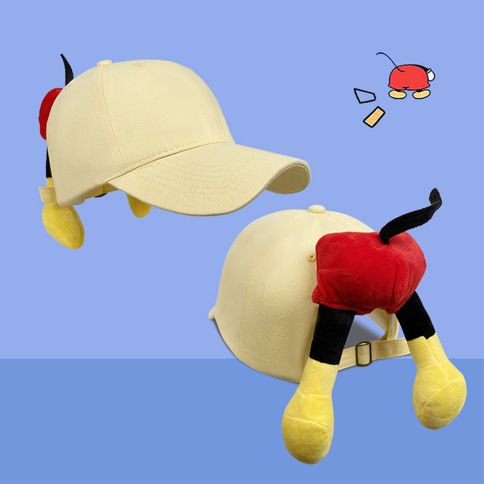 Wholesale Cartoon Butt Baseball Hat Cute Sunshade Duck Tongue Hat Versatile Sunscreen Hat