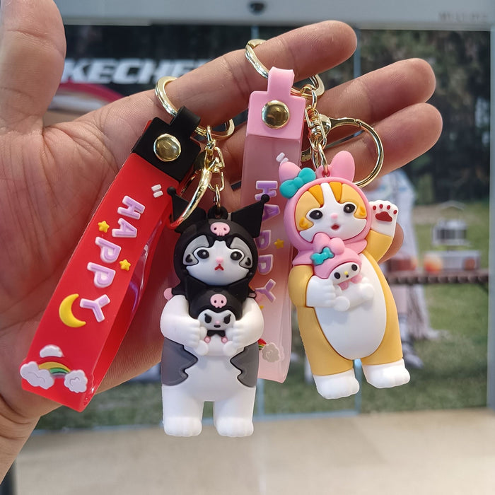 Wholesale PVC Cartoon Doll Keychain JDC-KC-KuangK014