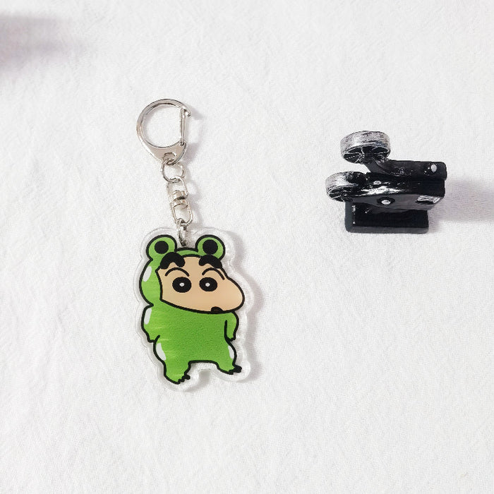Wholesale cartoon acrylic keychains JDC-KC-ChuangYi014