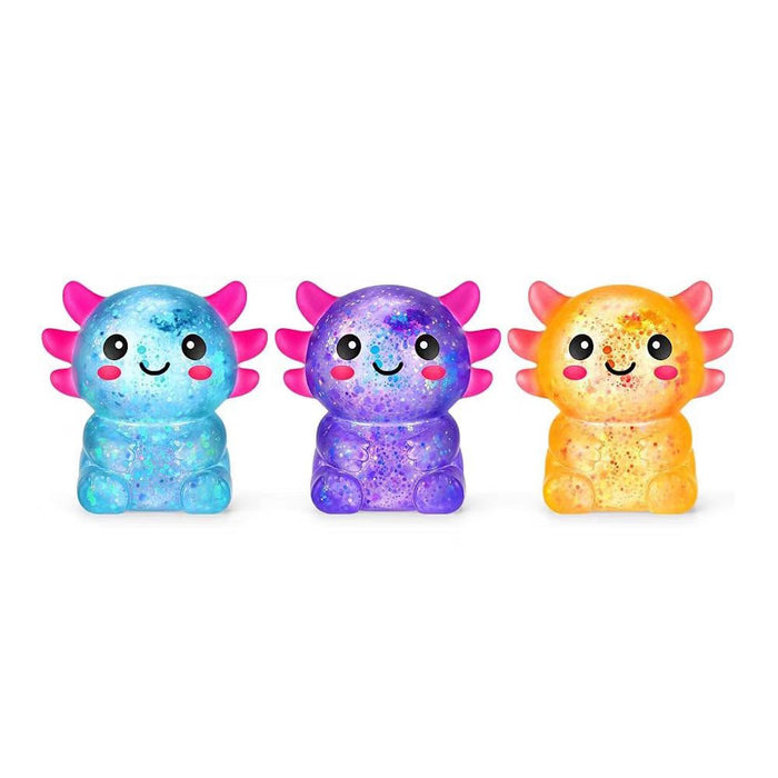 Wholesale Glitter Sequin Salamander Slow Rebound Squishy Toy Stress Relief Student Gift
