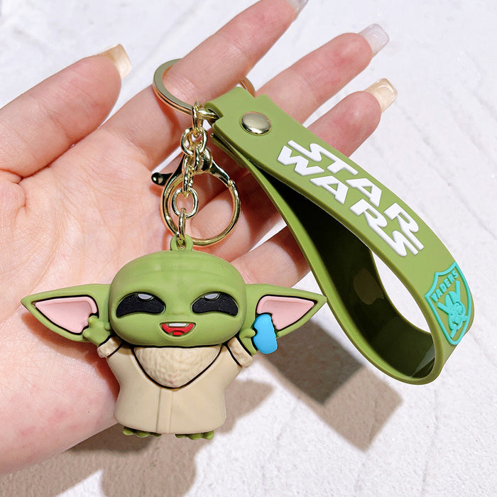 Wholesale   Cute Cartoon Doll Keychains