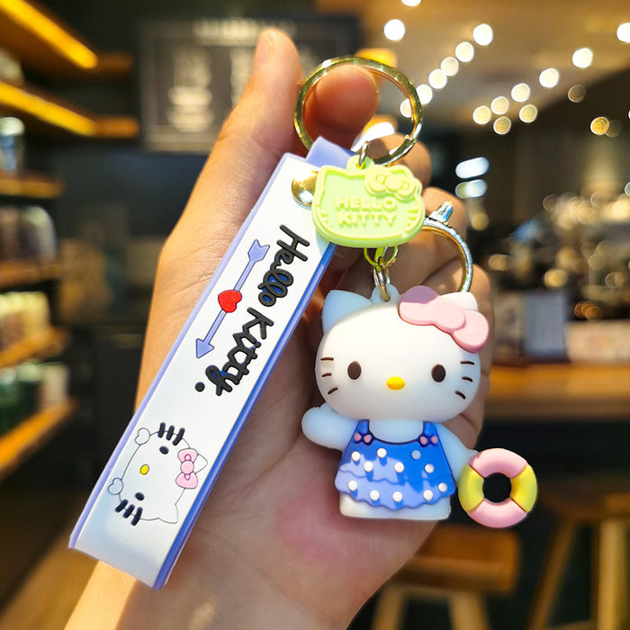 Wholesale Cartoon Doll Silicone Keychain JDC-KC-Tingm219