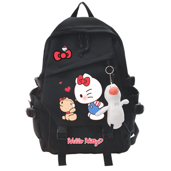 Wholesale Cat-themed large-capacity double-shoulder backpack for elementary school students