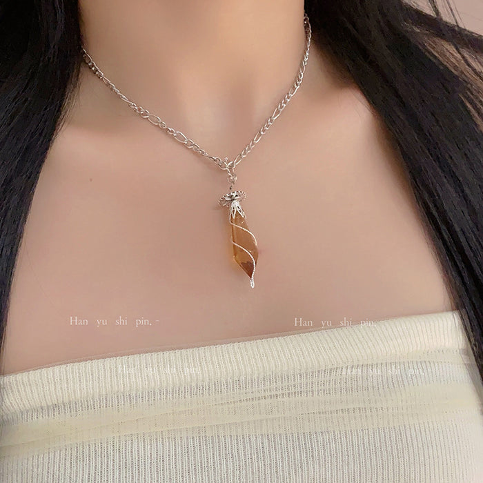 Wholesale Crystal necklace, fashionable necklace