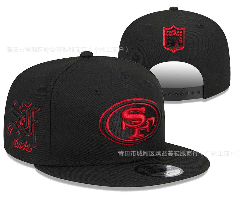 Wholesale Football Hat Men's and Women's Caps with Embroidery JDC-FH-CYQ002