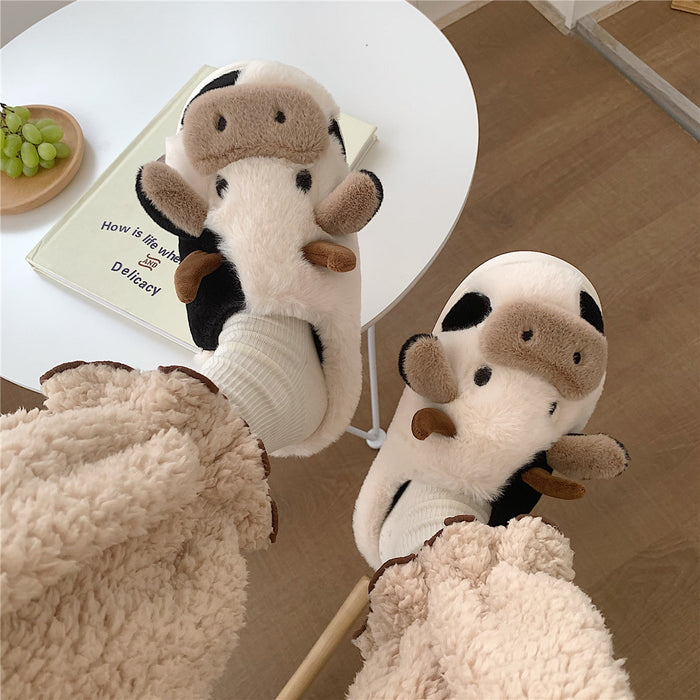 Wholesale Warm Plush Slippers JDC-SP-RongHe002