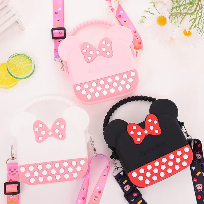 Wholesale Anime Cartoon Silicone Kids Handbag Crossbody Bag Trendy Gift Accessory