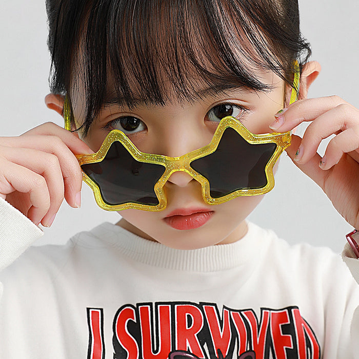 Wholesale New children's cartoon sunglasses, fashionable and personalized decorative sunglasses, cute sunglasses