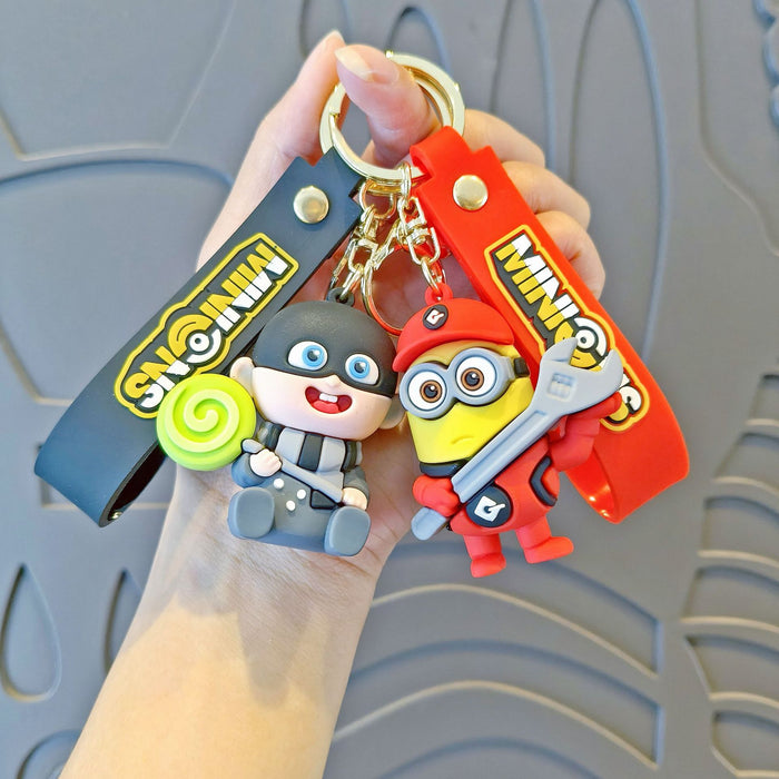 Wholesale Cartoon keychain, cute backpack pendant, car keychain