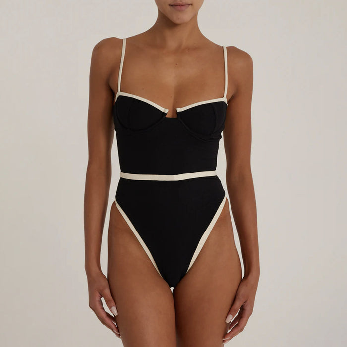 Wholesale One-piece swimsuit, bikini patchwork swimsuit