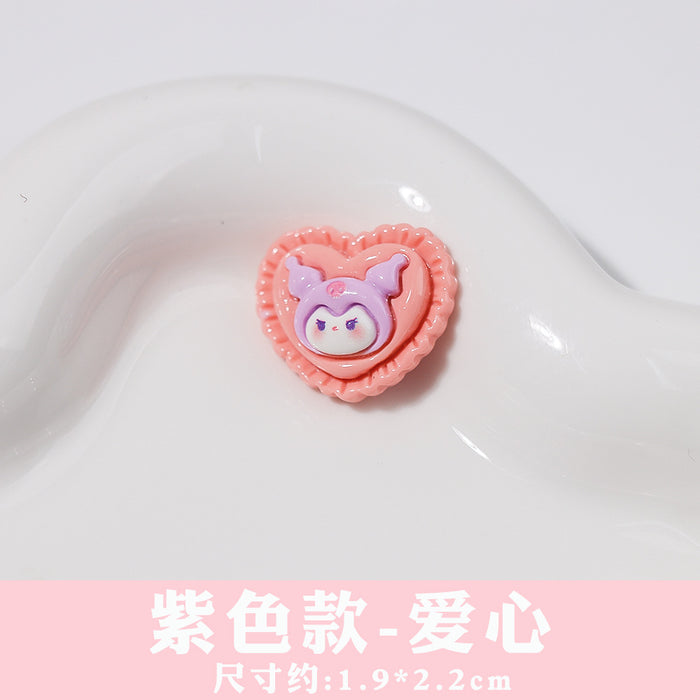 Wholesale Cartoon Series Resin Accessories DIY Cream Glue Phone Case Hair Accessories Handmade Material