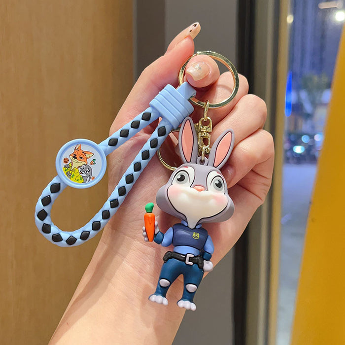 Wholesale Cartoon  Doll School Bag Pendant Car Key Chain