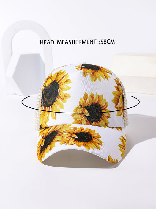 Wholesale casual men's and women's same sun-proof outdoor baseball cap summer digital printing sun-proof breathable baseball cap