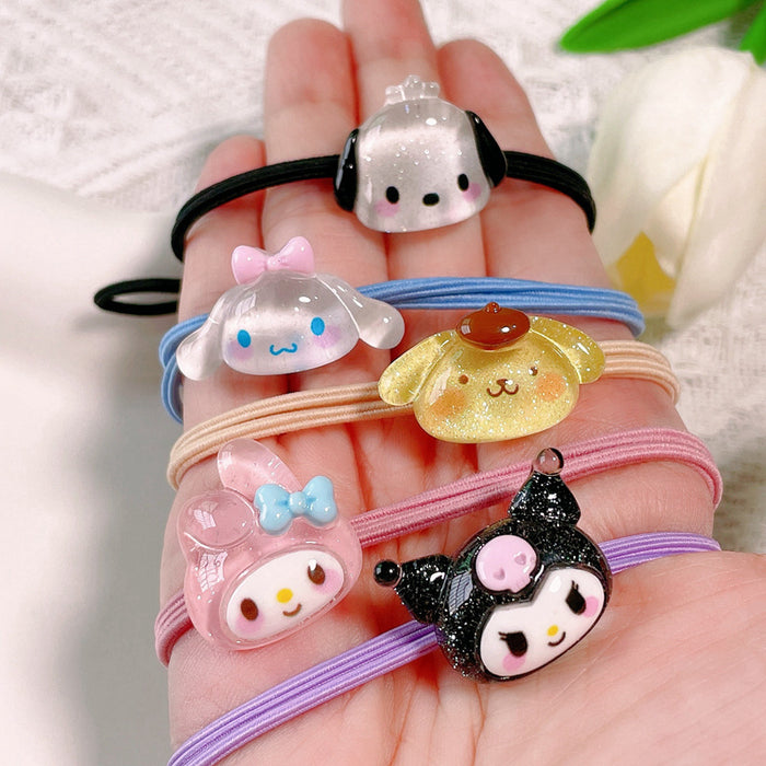 Wholesale Transparent Cartoon Resin Hair Band JDC-HS-QiY013