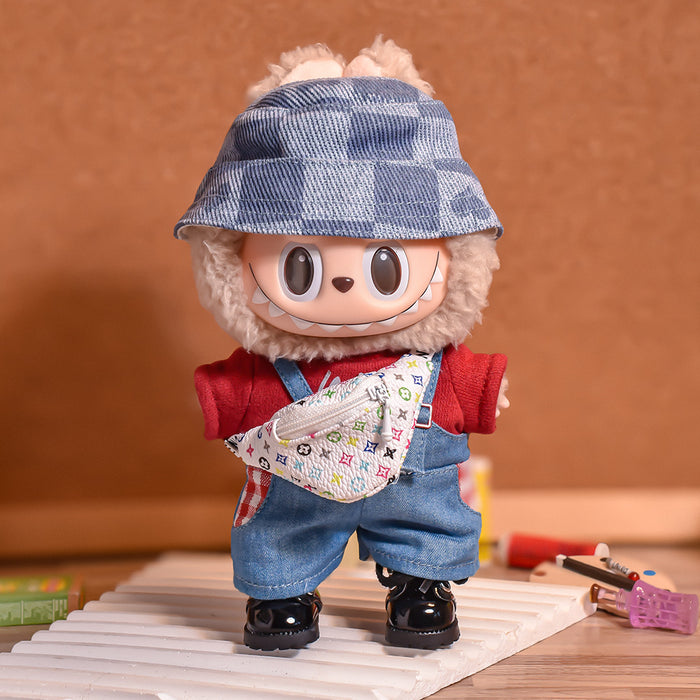 Wholesale Wool cloth messenger bag cotton doll waist bag change clothes accessories