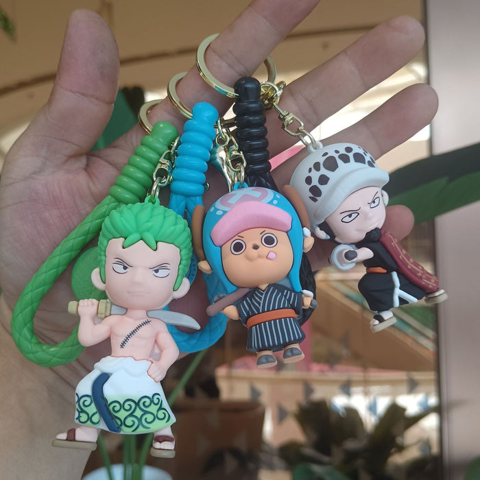 Wholesale Silicone Cartoon Doll Keychain JDC-KC-YiChang009