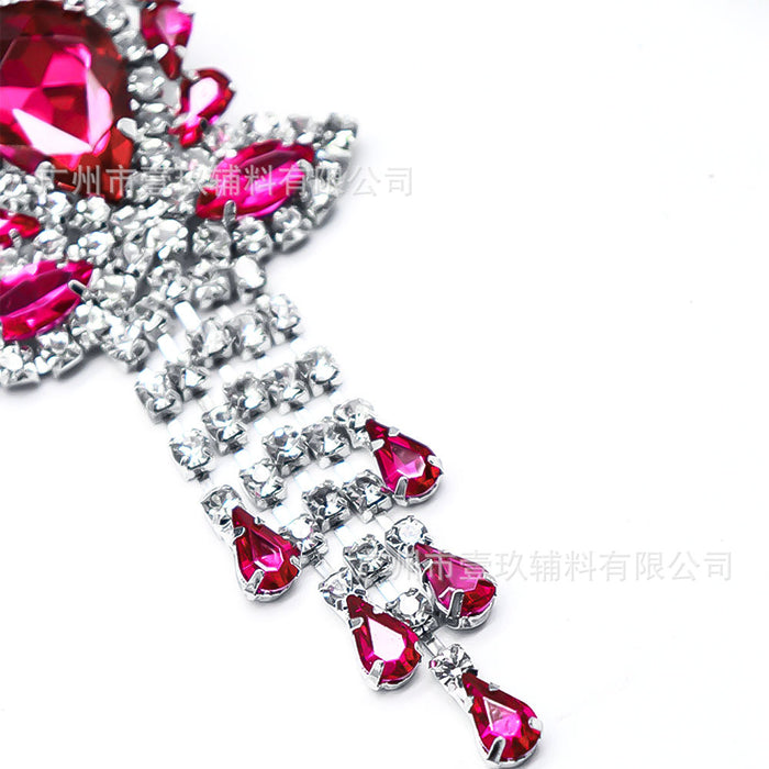 Wholesale DIY Crystal Tassel Corsage Accessories Pendant