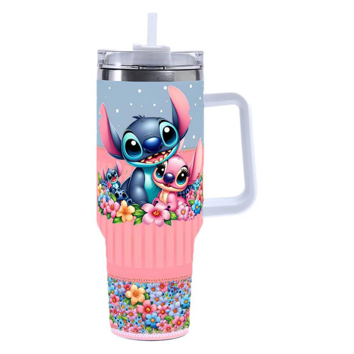 Wholesale 40oz Car Cup  Cartoon Stainless Steel  ice bullies cup Tumbler Thermos Cup