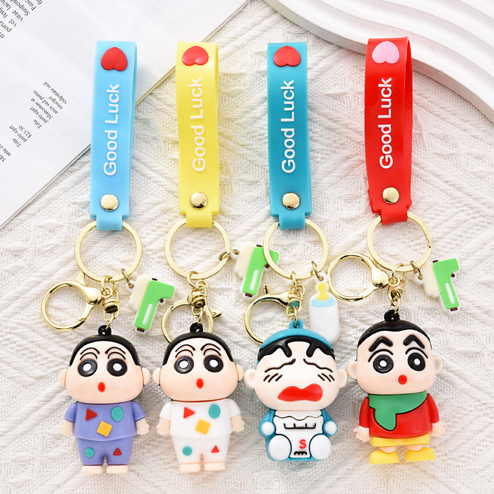 Wholesale Cartoon animation key chain key chain pendant creative cute car personality key chain