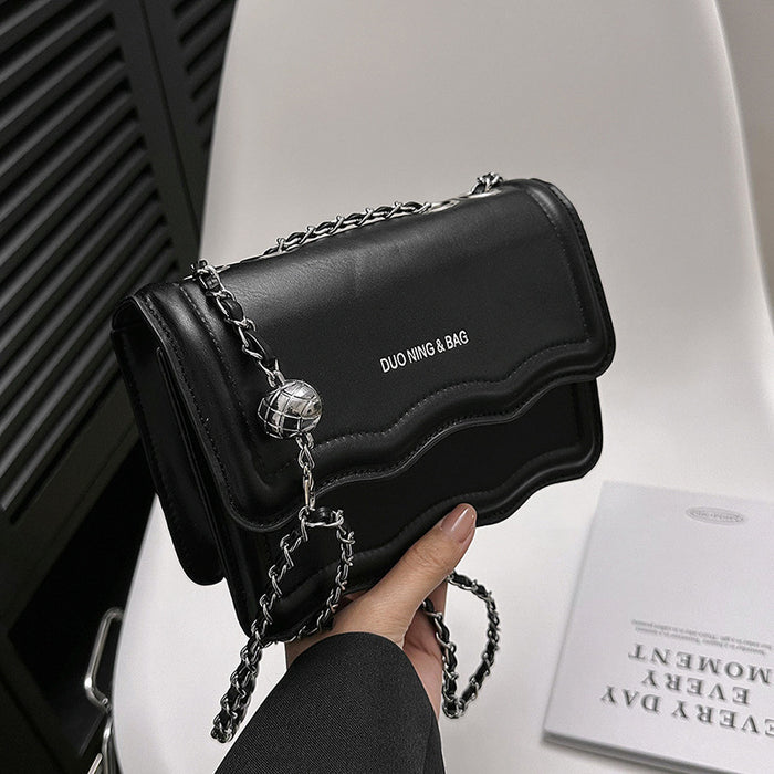 Wholesale Simple PU Chain Shoulder Crossbody Small Square Bag JDC-SD-MingShuo006