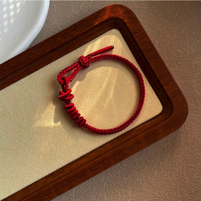 Wholesale Semi finished woven string with beads, gold jewelry pendant, double linked bracelet, hand woven